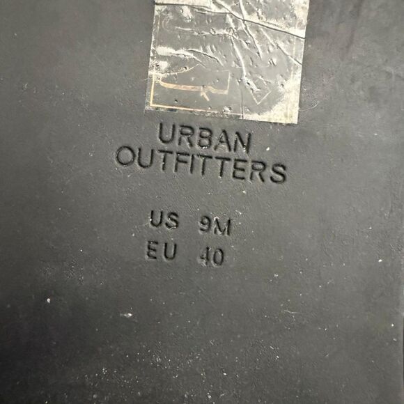 URBAN OUTFITTERS Zoe Studded triple black strappy boots, EUC! Size 9 - Picture 9 of 10